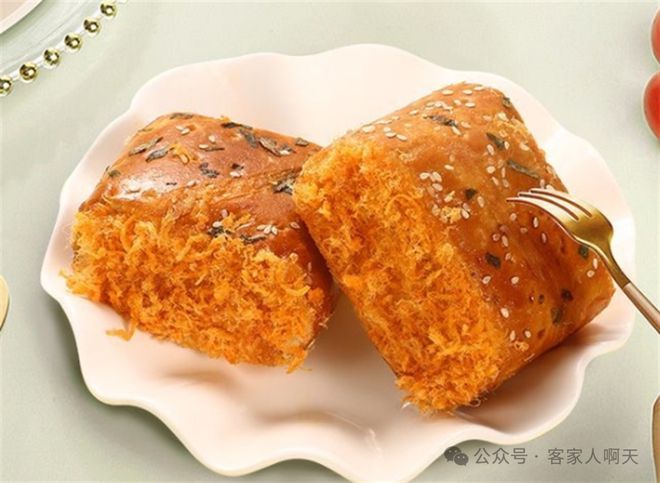 香葱肉松卷：传统中式点心宫廷秘制味蕾新宠健康又美味！(图1)