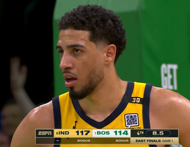 2分钟7次犯错哈利伯顿2次大失误!长点心吧哥们不卧底早赢了(图4)