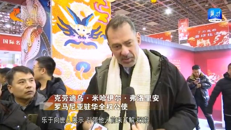 廊坊：多国驻华使节体验中国传统年俗(图4)