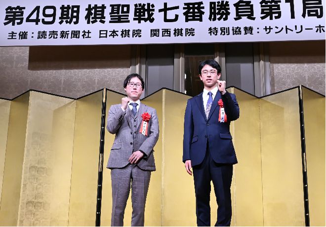 “本命之蛇”井山裕太完胜一力辽先声夺人礼仪浸润日本棋圣战(图4)
