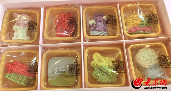 菏泽特色糕点：“牡丹+地标”的美味创新变身网红伴手礼_要闻_大众网(图3)