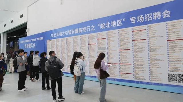 2025安徽高校毕业生专场招聘会火热开展(图1)