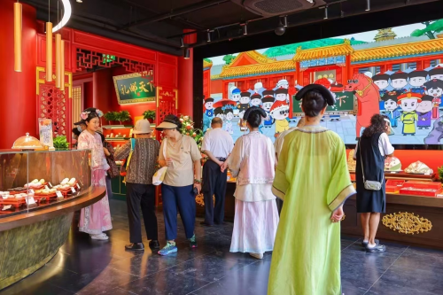 御茶膳房饽饽房鼓楼店开业中轴线旁重现宫廷御点风华(图2)