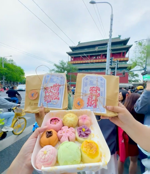 御茶膳房饽饽房鼓楼店开业中轴线旁重现宫廷御点风华(图6)