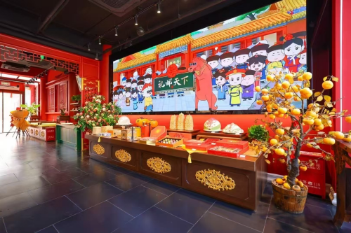 御茶膳房饽饽房鼓楼店开业中轴线旁重现宫廷御点风华(图8)