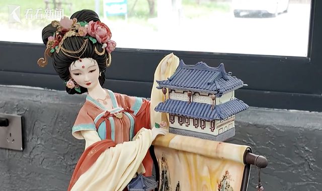 当翻糖遇见盛唐！上海姑娘翻糖艺术让老外叹服(图2)