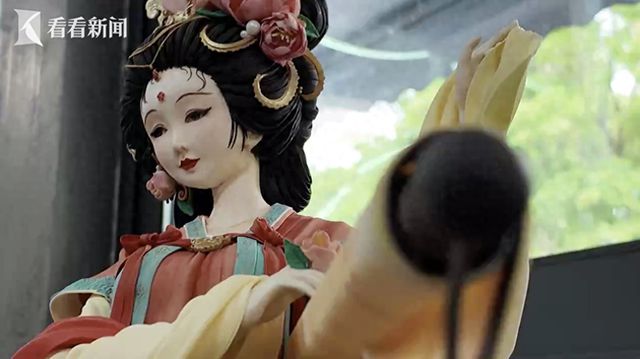 当翻糖遇见盛唐！上海姑娘翻糖艺术让老外叹服(图1)