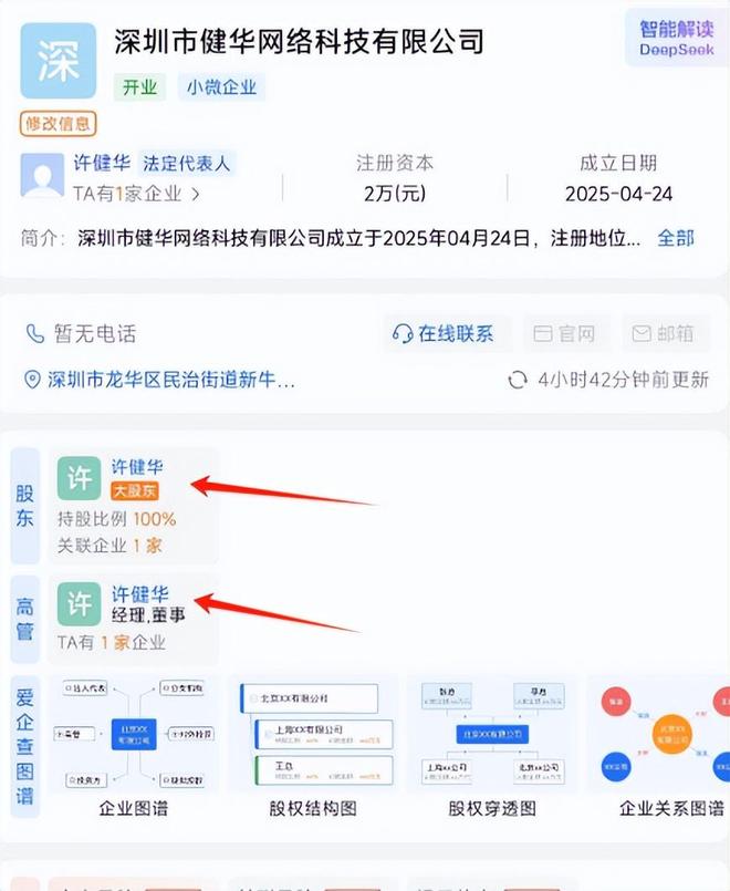 浩男妈妈注册健华网络科技公司晋升许总小女儿愿望太意想不到(图5)