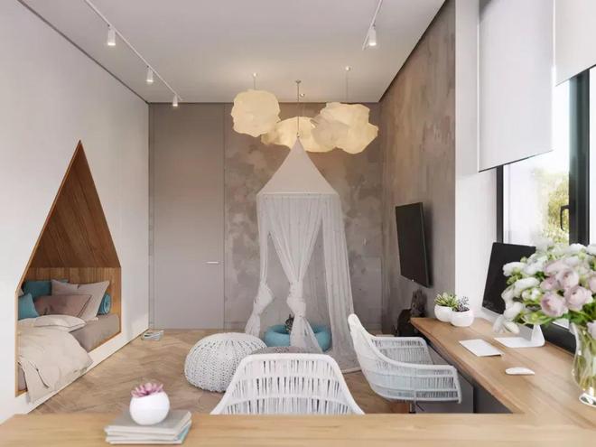 儿童房装修可得上点心给娃一个安全健康的自在小天地～(图4)