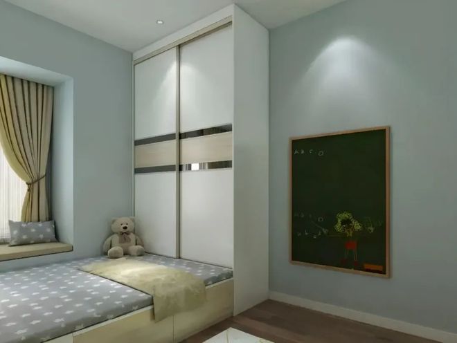 儿童房装修可得上点心给娃一个安全健康的自在小天地～(图17)