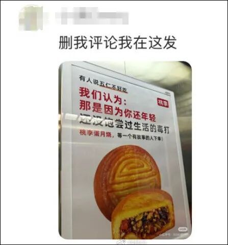 不爱吃五仁月饼系因没饱尝生活毒打？知名品牌致歉：下架广告(图2)