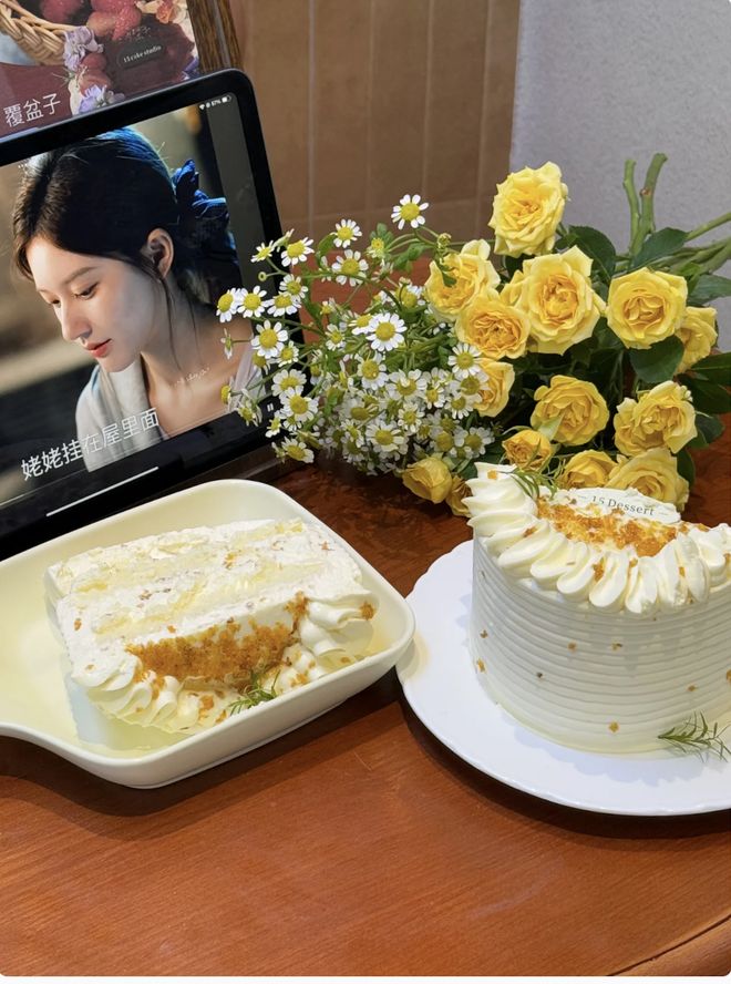 火到断货!许研同款“桂花蛋糕”究竟多好吃?(图8)