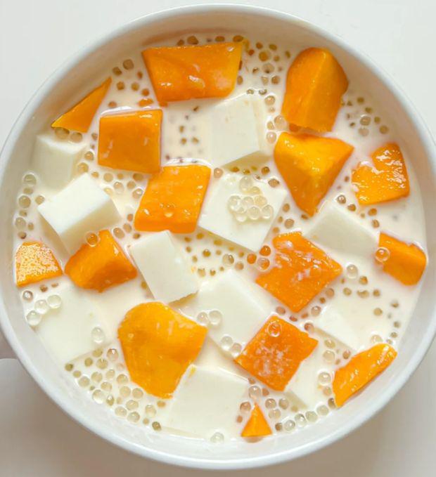 自带赣鄱风情的小点心：芒果奶冻简单食材的神仙搭配(图2)