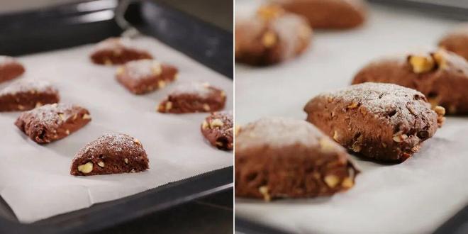 好做又好吃的简单点心就是它!巧克力坚果司康(酵母版)(图4)