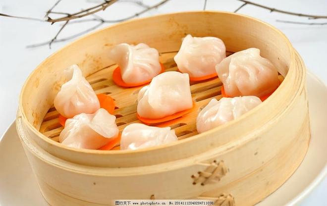 皮薄馅靓鲜香多汁粤菜点心虾饺皇(图2)