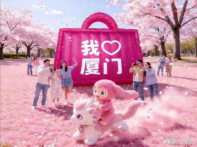 厦门人速报!这片樱粉乐园里藏着你的“人格分身”和治愈美食(图2)