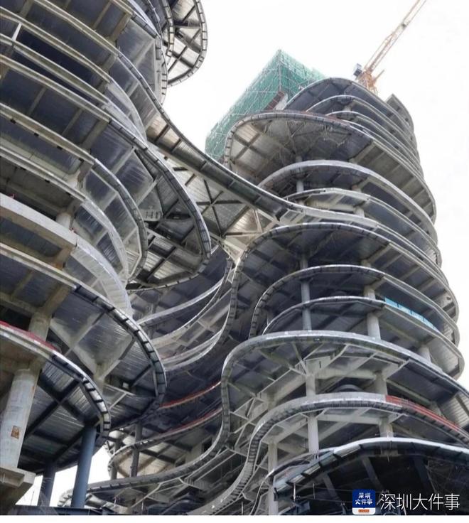 前海惊现巨型“千层蛋糕”?深圳又一新地标加速“生长”中(图3)