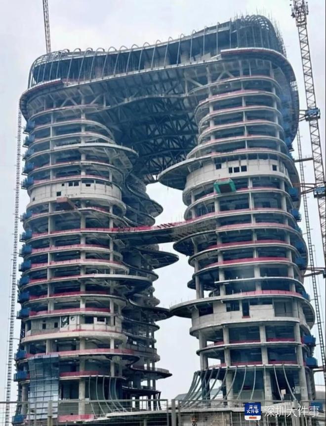 前海惊现巨型“千层蛋糕”?深圳又一新地标加速“生长”中(图4)